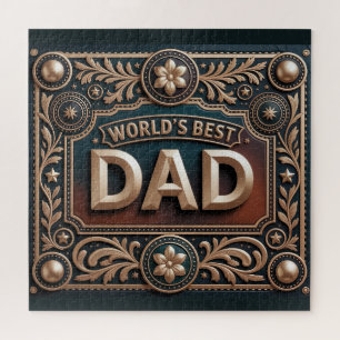 World's Best Dad Jigsaw Puzzle