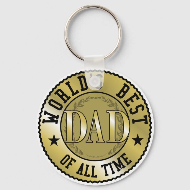World's Best Dad Keychain (Front)