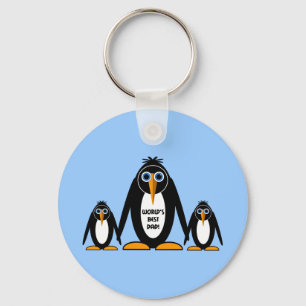 world's best dad keychain