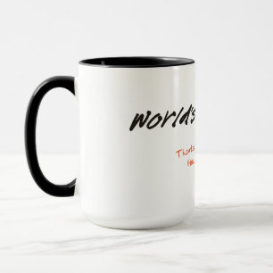 world's best dad mug