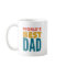 World's best dad multicolor coffee mug