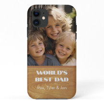 World's Best Dad Personalized Photo