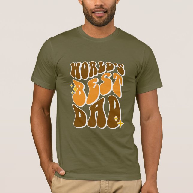World's Best Dad  T-Shirt (Front)