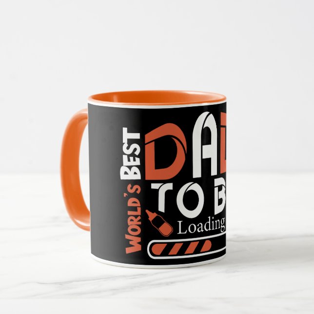 World's Best Dad To Be Coffee Mug (Front Left)
