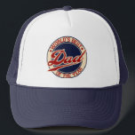 World's Best Dad Trucker Hat<br><div class="desc">Great gift for your Dad on Father's Day, Grandparent's Day or any day you want to say "I love you Daddy" to the best Dad in the world.</div>