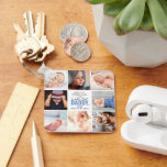 'Worlds Best Daddy' 1st Father's Day Keepsake Keychain<br><div class="desc">Create your very own special first Father's day keepsake gift with this cute photo collage double-sided keychain. Featuring 8 trendy insta square photographs and the text 'Happy 1st Father's Day to the World's Best Daddy' - Love from (ADD NAME). PHOTO TIP - Crop photos ensuring that the subject is in...</div>