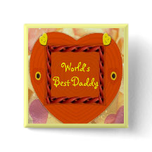 World's Best Daddy Button