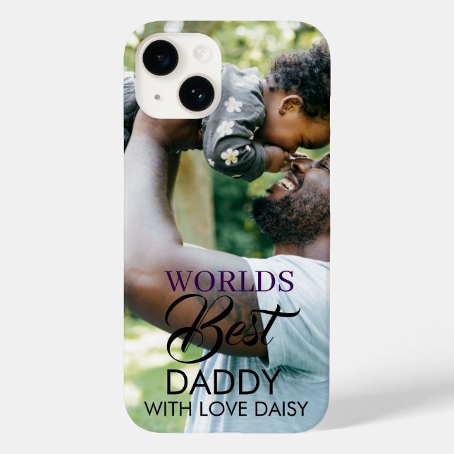 Worlds Best Daddy | Photo Case-Mate iPhone  Case (Back)