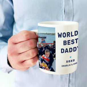 Worlds Best Daddy Photo Keepsake Coffee Mug
