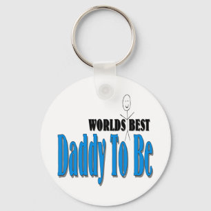 World's Best Daddy To Be Keychain