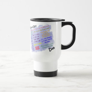 Worlds Best Dadism Travel Mug
