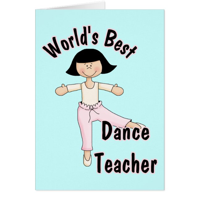 World's Best Dance Teacher (Front)