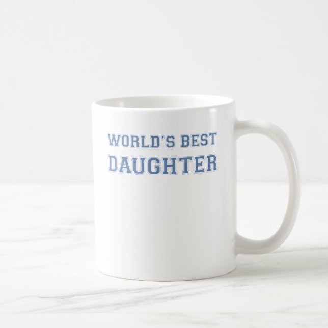 Worlds Best Daughter Coffee Mug (Right)