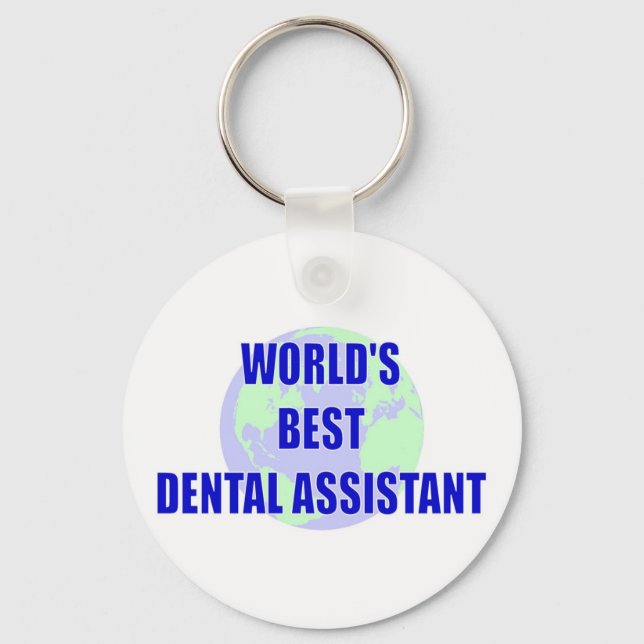 World's Best Dental Assistant Keychain (Front)
