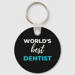 World's Best Dentist Keychain