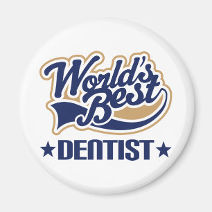 Worlds Best Dentist Magnet