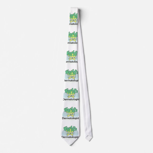 World's best Dermatologist Tie (Front)