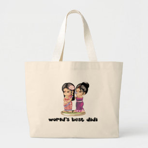 World's Best Didi Large Tote Bag