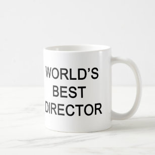 WORLD'S BEST DIRECTOR COFFEE MUG