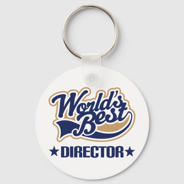 Worlds Best Director Keychain (Front)