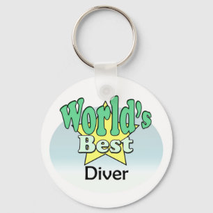 World's Best Diver Keychain