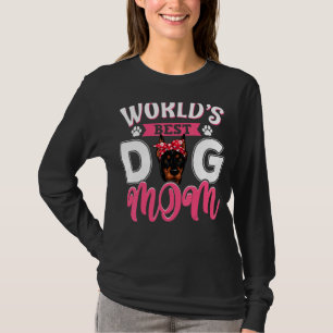 World's Best Doberman Dog Mom Mother's Day T-Shirt