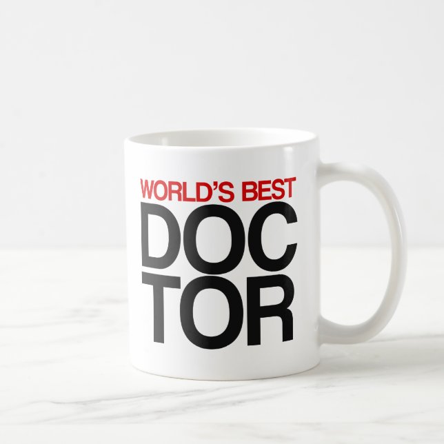 World's Best Doctor Coffee Mug (Right)