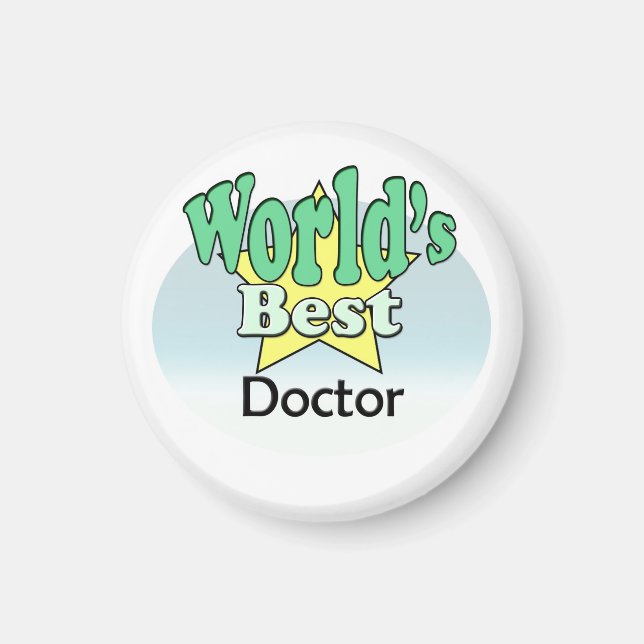World's Best Doctor Magnet (Front)