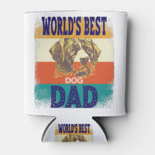 world's best dog dad can cooler