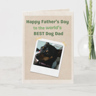 World's Best Dog Dad from Best Dog Father's Day Card