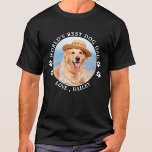 World's Best Dog Dad Personalized Cute Pet Photo T-Shirt<br><div class="desc">Worlds Best Dog Dad ... Surprise your favourite Dog Dad this Father's Day with this super cute custom pet photo t-shirt. Customize this dog dad t-shirt with your dog's favourite photo, and name. This dog dad shirt is a must for dog lovers and dog dads. Great gift from the dog....</div>