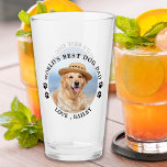 World's Best Dog Dad Personalized Pet Photo Glass<br><div class="desc">World's Best Dog Dad ... Surprise your favourite Dog Dad this Father's Day with this super cute custom pet photo beer glass. Customize this dog dad beer glass with your dog's favourite photos, and name. Double sided - you can different photos on each side or the same, up to you...</div>