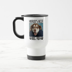 Worlds Best Dog Mom Travel Mug