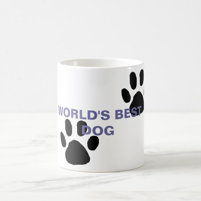 world's best dog mug (Center)