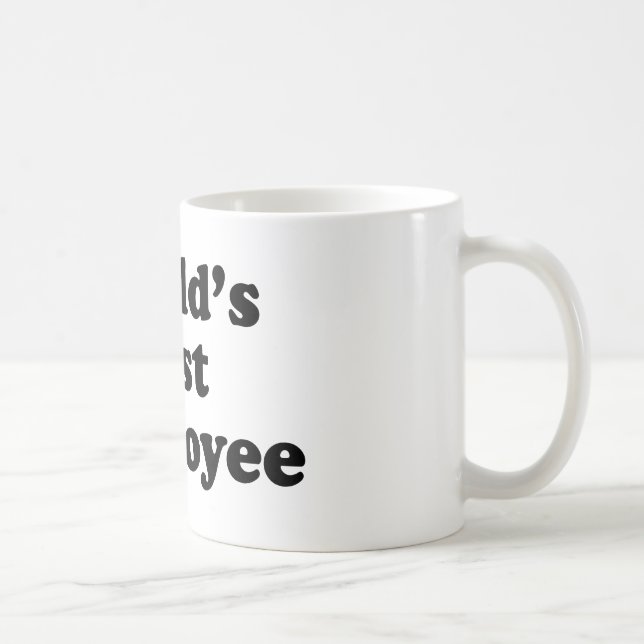World's Best Employee Coffee Mug (Right)