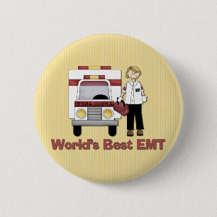 World's Best EMT Female 2 Inch Round Button