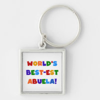 World's Best-est Abuela Bright Colours Tshirts