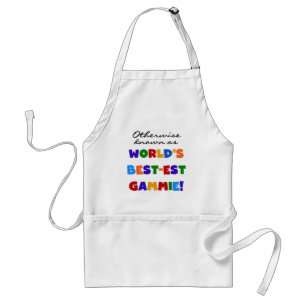 World's Best-est Gammie T-shirts and Gifts Standard Apron