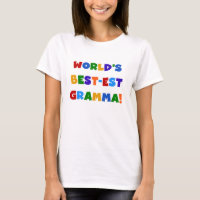 World's Best-est Gramma Bright Colours
