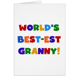 World's Best-est Granny Bright Colours