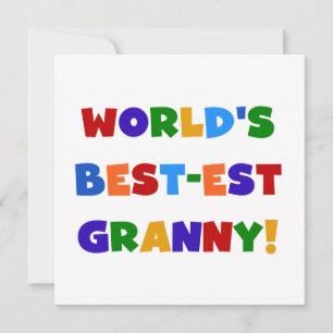 World's Best-est Granny Bright Colours