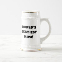 World's Best-est Mimi Black Text T-shirts and Gift
