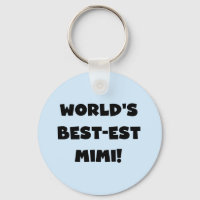 World's Best-est Mimi Black Text T-shirts and Gift