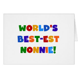 World's Best-est Nonnie Bright Colours Gifts