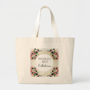 World's Best Esthetician gift 2 Large Tote Bag