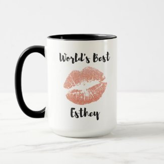 World's best esthetician mug