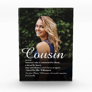 World's Best Ever Cousin Definition Photo