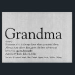 World's Best Ever Grandma, Granny Definition Cutting Board<br><div class="desc">Personalize for your special Grandma,  Grandmother,  Granny,  Nan or Nanny to create a unique gift for birthdays,  Christmas,  mother's day,  baby showers,  or any day you want to show how much she means to you. A perfect way to show her how amazing she is every day. Designed by Thisisnotme©</div>
