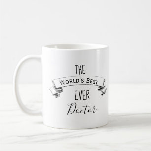 Worlds' Best Ever Personalised Doctor Coffee Mug