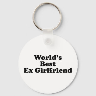 World's Best Ex Girlfriend Keychain